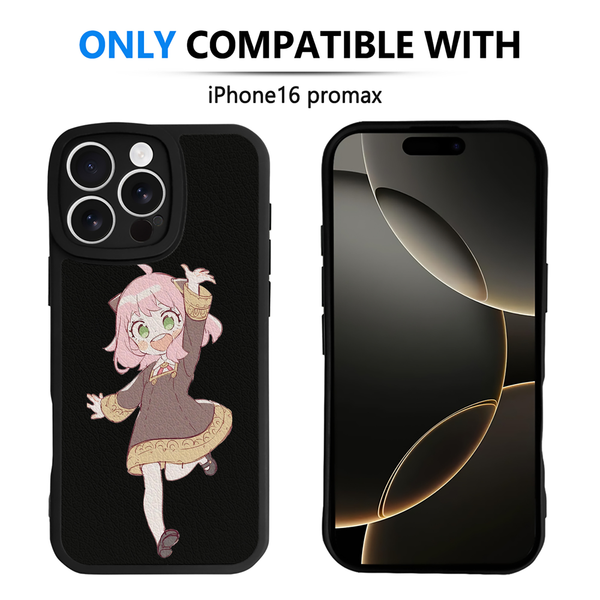 （画像用） SPY×FAMILY间谍家家酒 【iPhone 16シリーズ対応】シリコンスマホケース（レザー調） 材質：シリコン